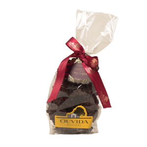 Rochas de Chocolate Negro e Arroz Tufado