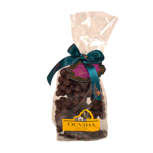Rochas de Chocolate Negro e Bolas de Mel